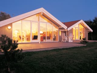 Fertighaus Reersö 135+10 von EBK Haus, Bungalow Außenansicht 2