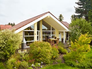 Fertighaus Musholm 94+11 von EBK Haus, Bungalow Außenansicht 3