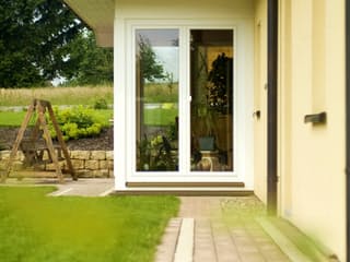 Fertighaus Boston von Albert Haus Schlüsselfertig ab 269500€, Bungalow Außenansicht 3