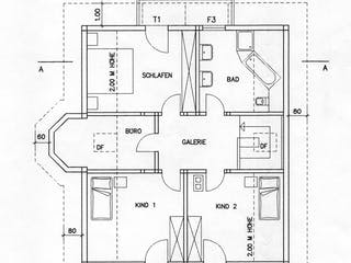 Fertighaus Breitkogel von TIROLIA Ausbauhaus ab 139900€, Blockhaus Grundriss 1