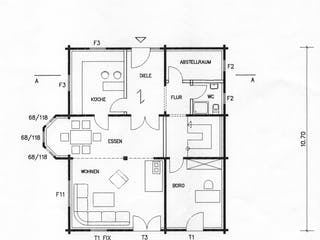 Fertighaus Breitkogel von TIROLIA Ausbauhaus ab 139900€, Blockhaus Grundriss 2