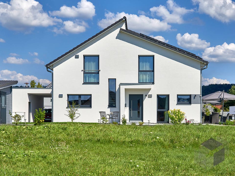 Haus Buchwald von Fertighaus WEISS Außenansicht