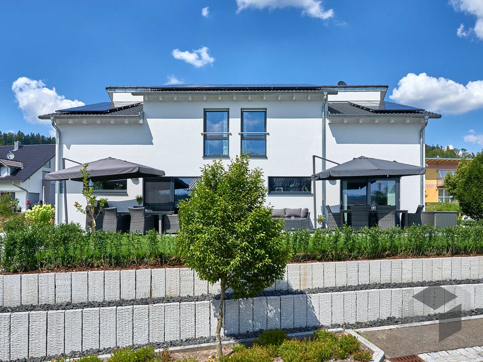 Haus Buchwald von Fertighaus WEISS Außenansicht
