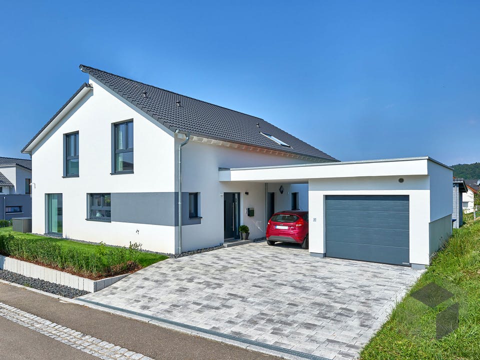 Haus Buchwald von Fertighaus WEISS Außenansicht