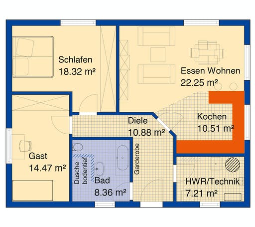 Bodenseehaus Mauren Floorplan 1