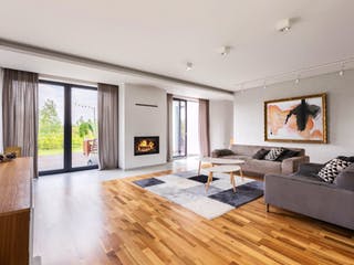 Fertighaus Mauren von Bodenseehaus, Bungalow Innenansicht 1