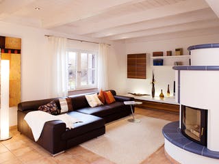 Fertighaus Musterhaus Poing von Bodenseehaus, Satteldach-Klassiker Innenansicht 1