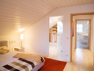 Fertighaus Musterhaus Poing von Bodenseehaus, Satteldach-Klassiker Innenansicht 3