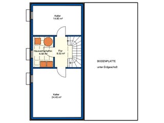 Fertighaus Rankweil von Bodenseehaus, Satteldach-Klassiker Grundriss 3