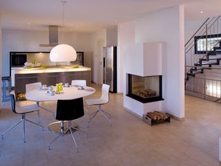 Fertighaus Musterhaus Suhr von Bodenseehaus, Stadtvilla Innenansicht 2