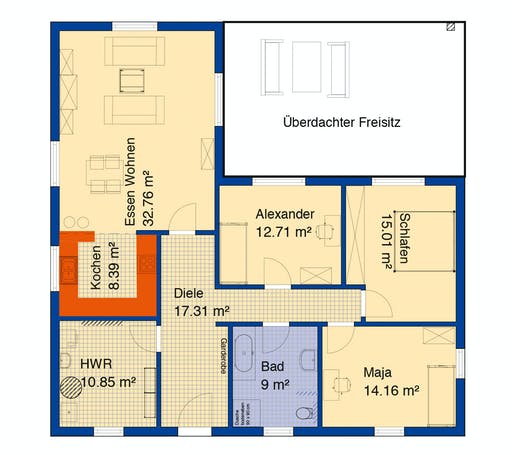 Bodenseehaus Triesen Floorplan 1