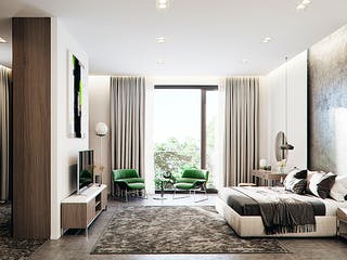 Fertighaus Haus Burghof von Bodenseehaus, Cubushaus Innenansicht 2