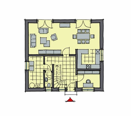 Gussek Haus - Buchenallee Var. 1 EG