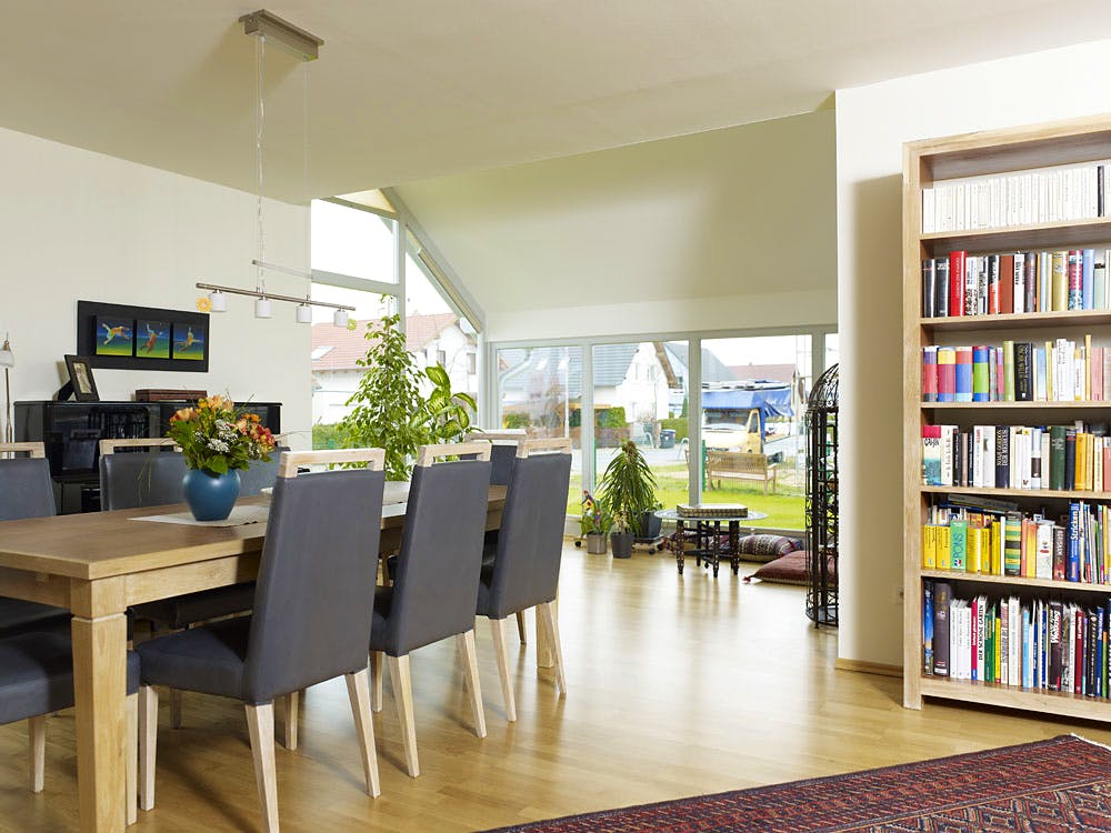 Fertighaus Buchenallee - Var. 2 von GUSSEK HAUS Schlüsselfertig ab 362700€, Satteldach-Klassiker Innenansicht 1