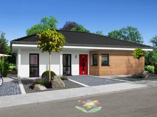 Fertighaus Bungalow XXL von STREIF Haus, Bungalow Außenansicht 1