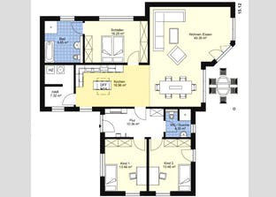 Bungalow Eichwalde Grundriss