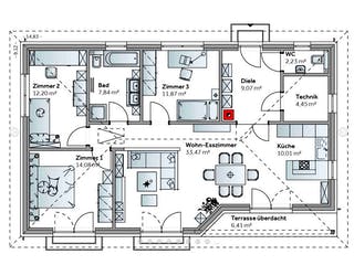 Einfamilienhaus Bungalow S141 SMALL Von Vario-Haus - Deutschland ...