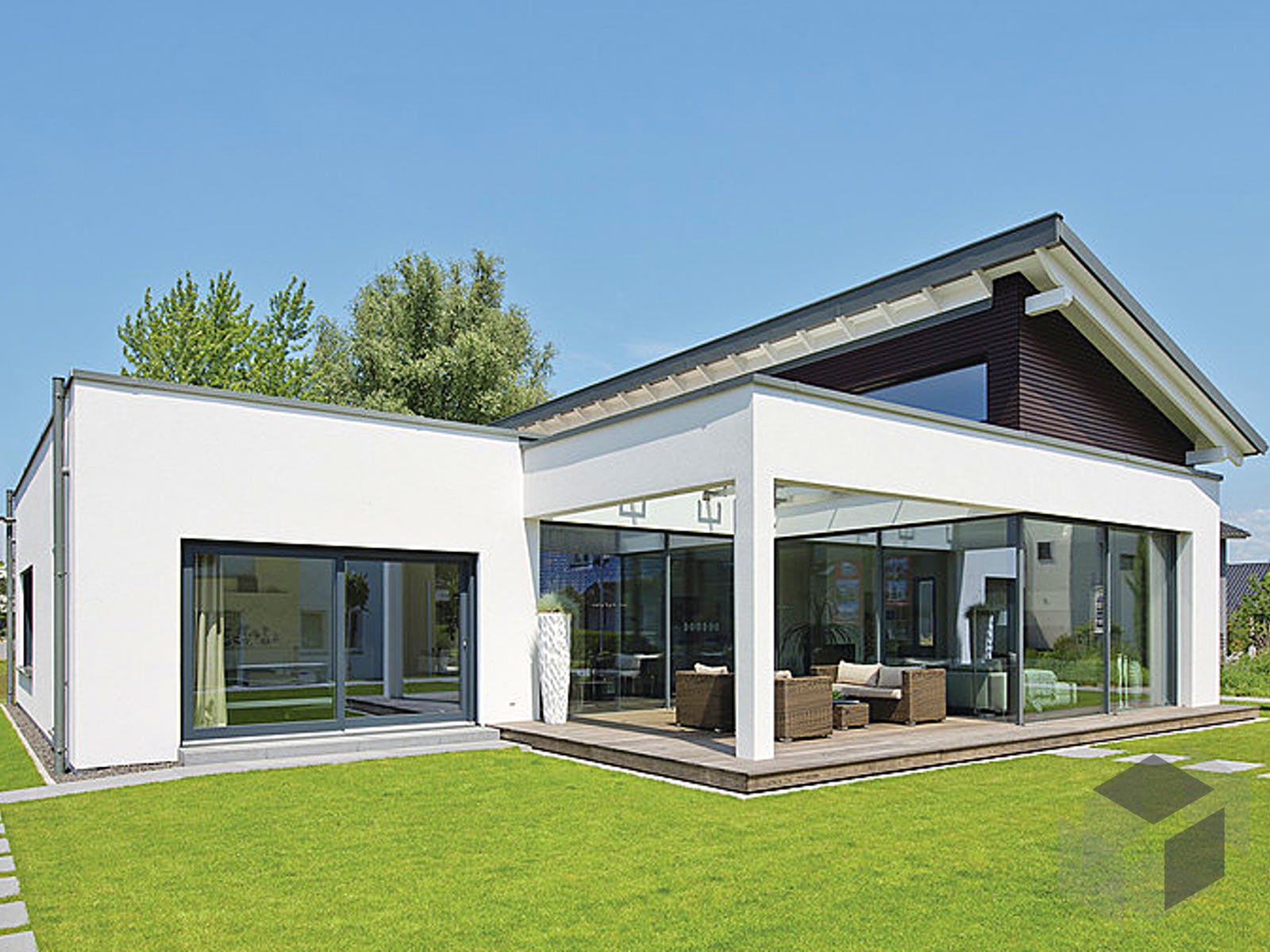 Einfamilienhaus Ausstellungshaus Mannheim - Bungalow von ...