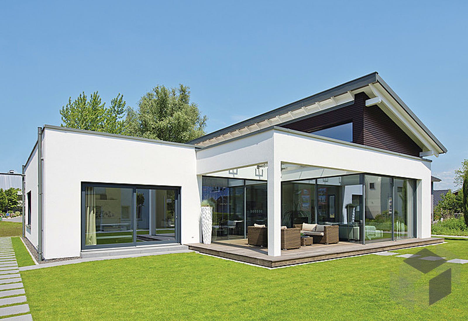 Ausstellungshaus Mannheim - Bungalow von WeberHaus | komplette ... Ausstellungshaus Mannheim - Bungalow von WeberHaus | komplette ...