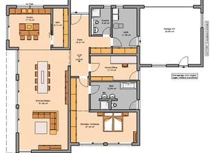 Bungalow Purea Grundriss