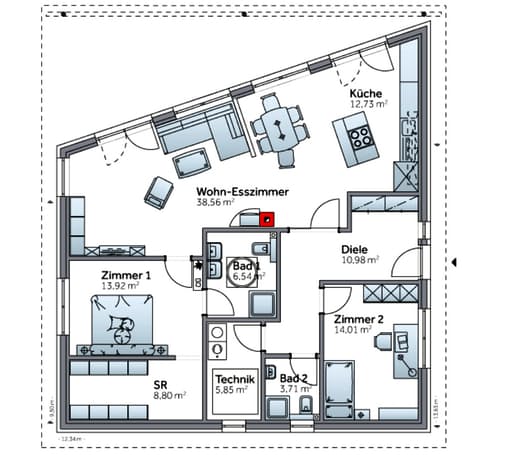 Bungalow S117 floor_plans 0