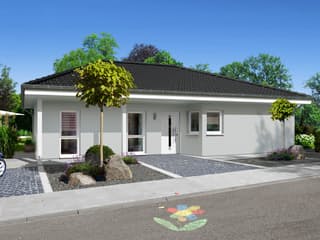 Fertighaus Bungalow XXL von STREIF Haus, Bungalow Außenansicht 1