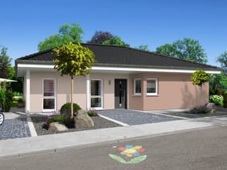 Fertighaus Bungalow XXL von STREIF Haus, Bungalow Außenansicht 2