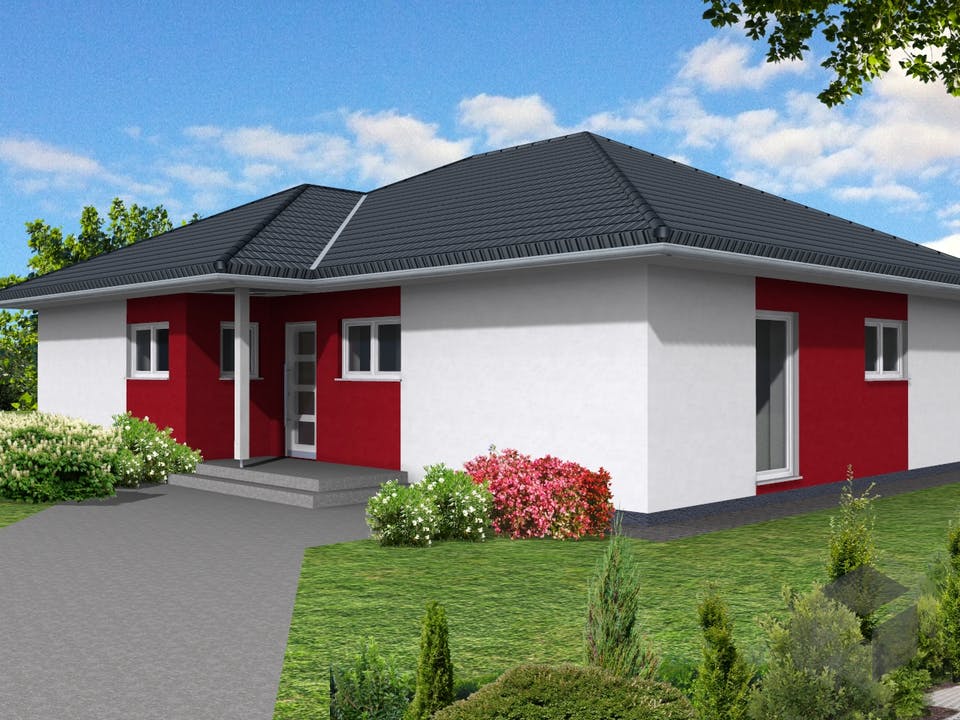 Bungalow 123 von Suckfüll - Unser Energiesparhaus Außenansicht
