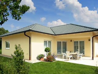 Fertighaus Bungalow 123 von Keitel-Haus, Bungalow Außenansicht 1