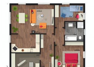 Bungalow 92 Grundriss