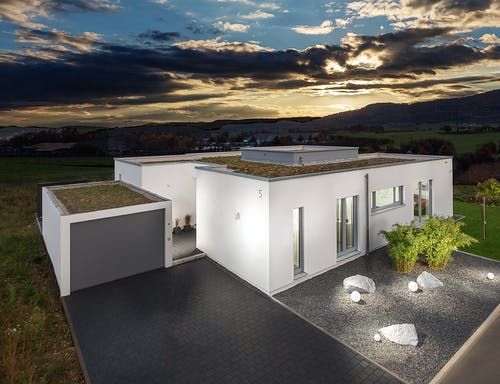 Exklusiver Fertighausbungalow