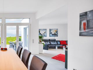 Fertighaus Referenzhaus 3 von Bittermann & Weiss Holzhaus Schlüsselfertig ab 323500€, Bungalow Innenansicht 1