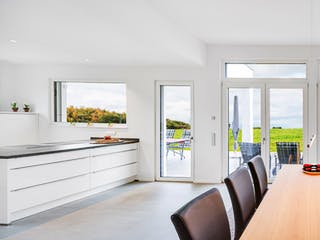 Fertighaus Referenzhaus 3 von Bittermann & Weiss Holzhaus Schlüsselfertig ab 323500€, Bungalow Innenansicht 3