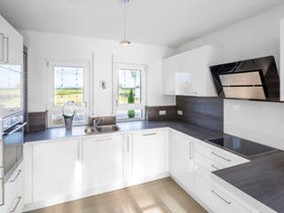 Fertighaus Referenzhaus 5 von Bittermann & Weiss Holzhaus Schlüsselfertig ab 332000€, Stadtvilla Innenansicht 1