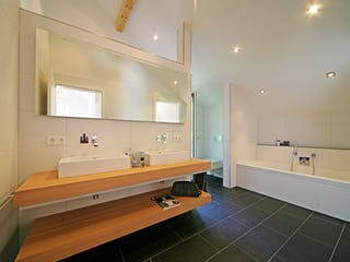 Fertighaus Referenzhaus 6 von Bittermann & Weiss Holzhaus Schlüsselfertig ab 356000€, Satteldach-Klassiker Innenansicht 1