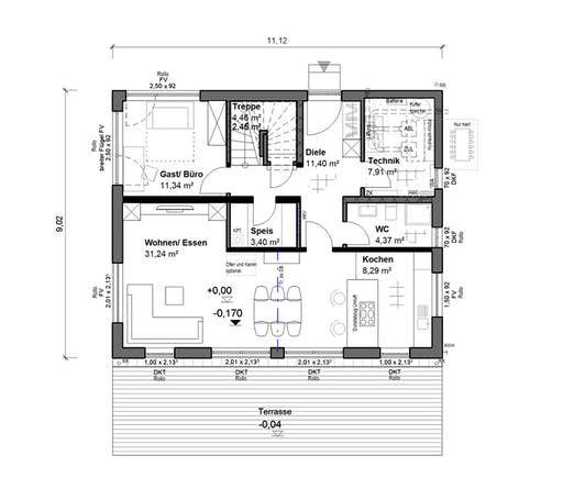 bauen.WIEWIR Chausseestraße 157 Floorplan 1