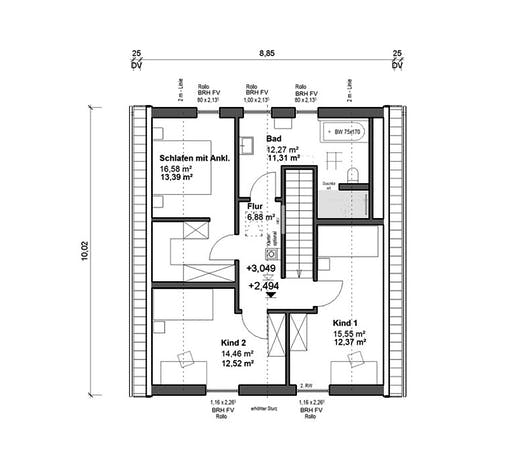 bauen.WIEWIR Chausseestraße 138 Floorplan 2