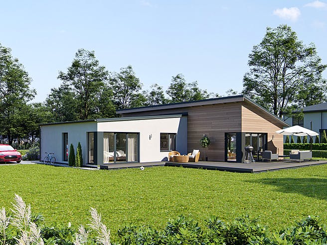 Einfamilienhaus Bungalow 109 Von Hanse Haus Fertighaus De