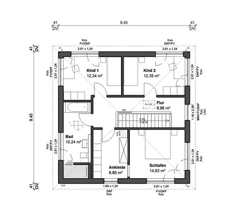 bauen.WIEWIR Schlossallee 134 Floorplan 2