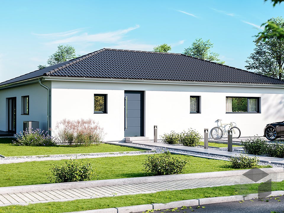 Lessingstraße 128 - Walmdach von bauen.wiewir Außenansicht