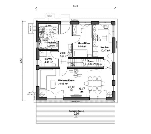 bauen.wiewir - Schlossallee 138 Floorplan 1