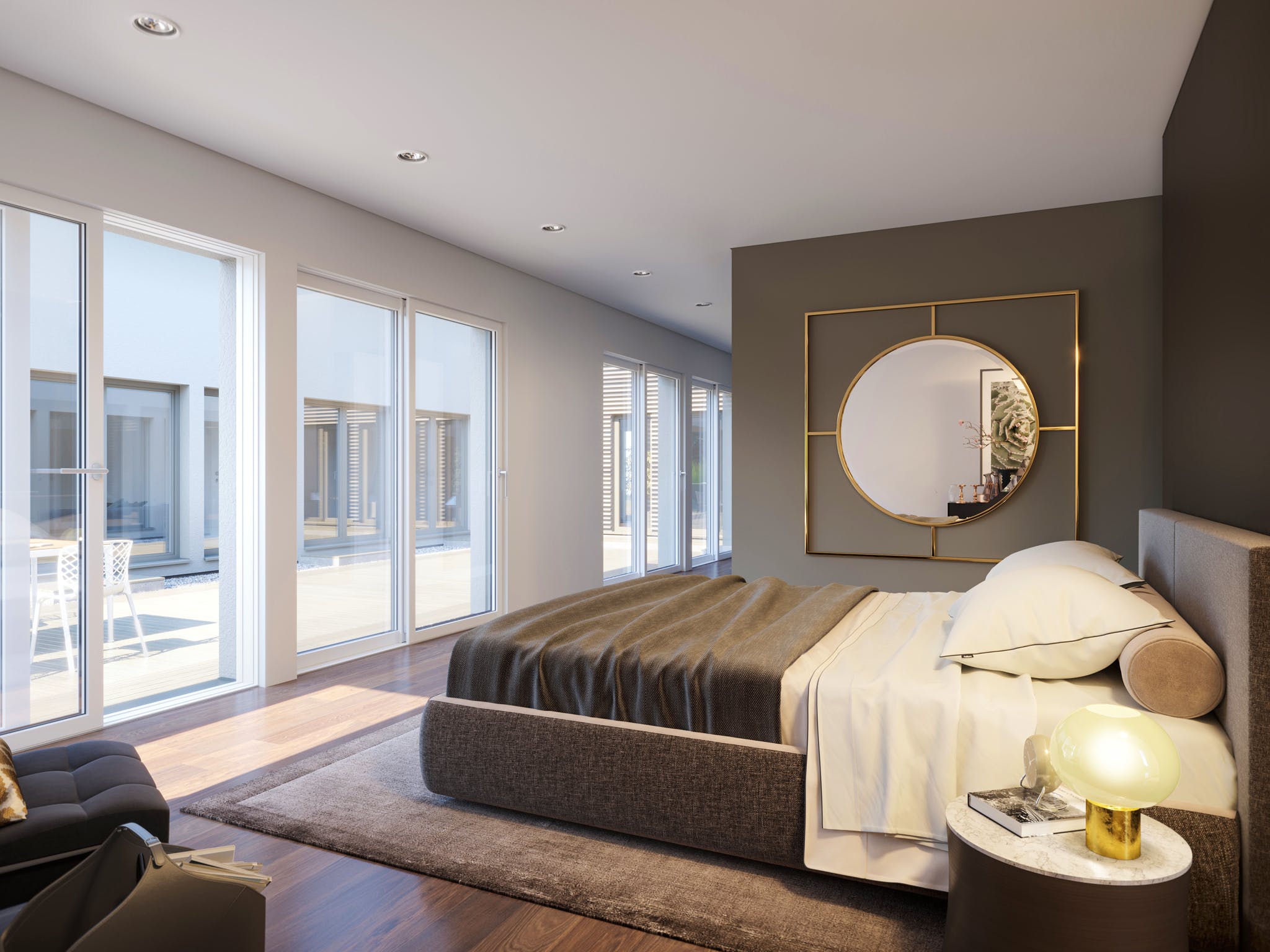 Fertighaus AMBIENCE 209 PD von Bien-Zenker Schlüsselfertig ab 633669€, Bungalow Innenansicht 1