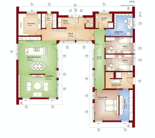 Bien Zenker Ambience 209 SD Floorplan 1