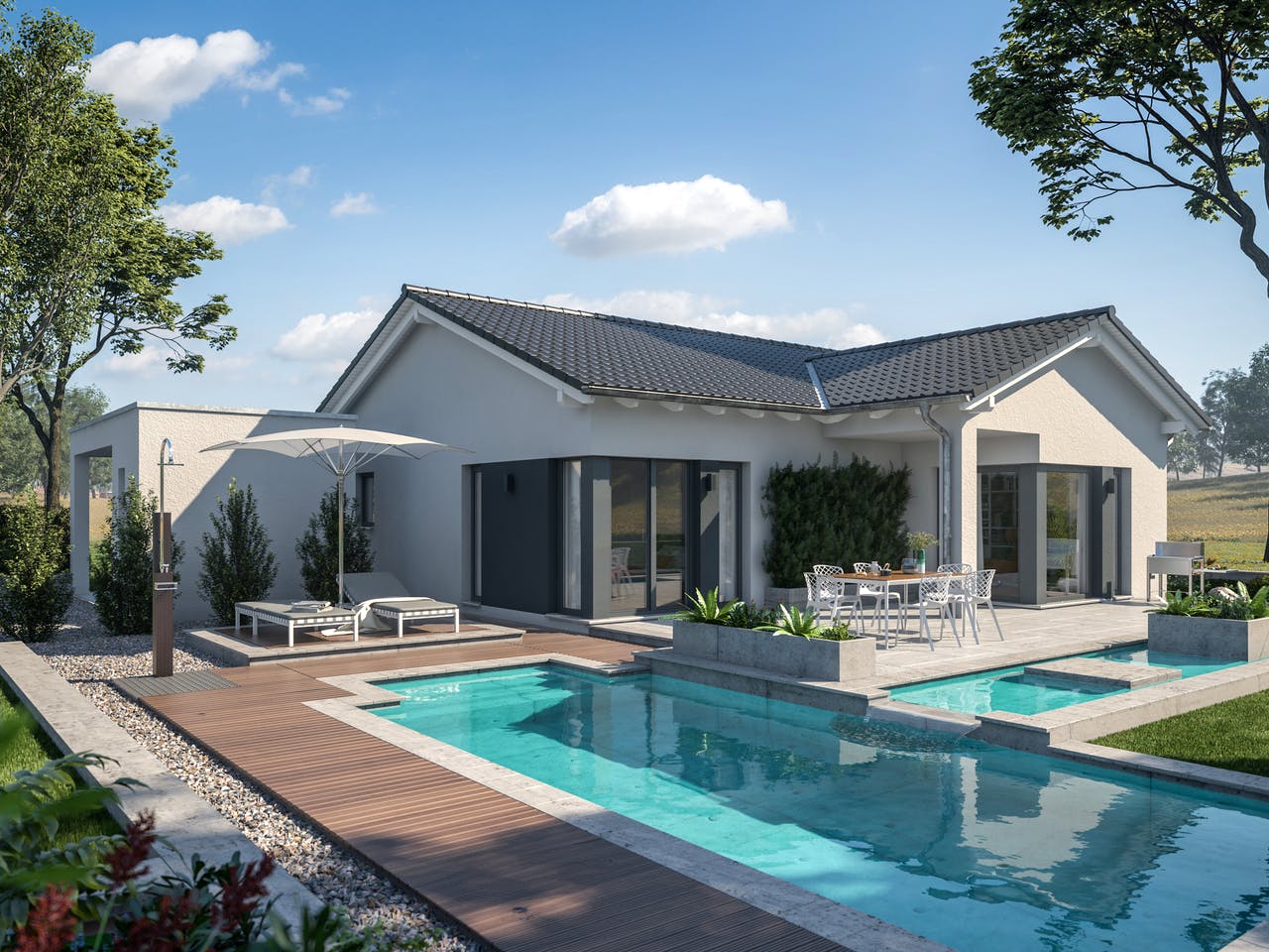 Kleines Haus bauen ab 130.000 € Fertighaus.de
