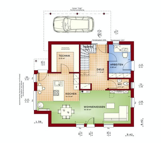 Bien Zenker Evolution 143 V4 Floorplan 1