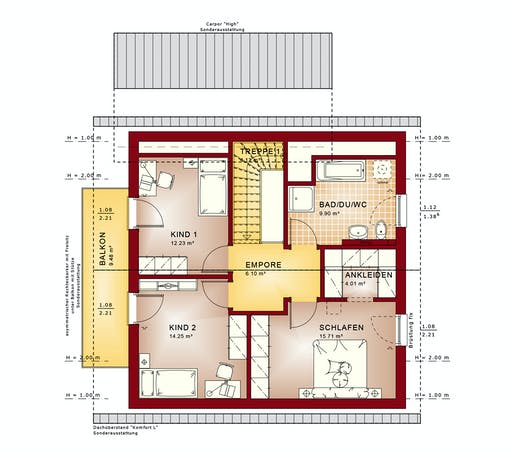 Bien Zenker Evolution 143 V4 Floorplan 2