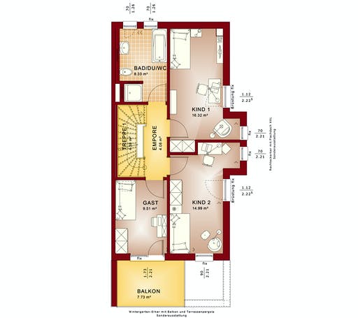 Bien Zenker - Celebration 114 V9 XL Floorplan 2