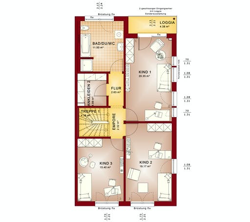 Bien Zenker - Celebration 139 V7 Floorplan 2