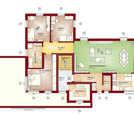 Bien Zenker - CELEBRATION 282 V3 Floorplan 2