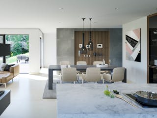 Fertighaus CONCEPT-M 170 Villingen-Schwenningen von Bien-Zenker Schlüsselfertig ab 602643€, Pultdachhaus Innenansicht 2